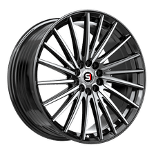 XF OFFROAD XF-216 GLOSS BLACK MILLED RED